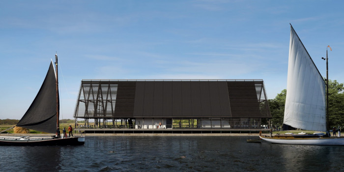 Návštěvnické a vzdělávací centrum Acle Bridge, FAM Architekti, Feilden+Mawson