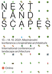 Pozvánka na první ročník mezinárodní konference o krajinářské architektury Next Landscapes,