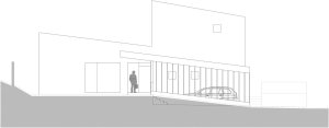 Severní pohled, RD Stupava, Pokorný architekti, Foto