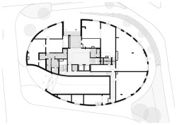 Půdorys (Bytový dům Oliva, A69 architekti)