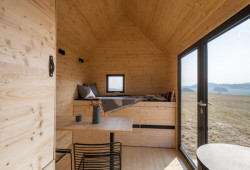 Mobilní domek Mobile Hut, ARTIKUL architekti.