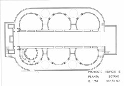 La Fábrica, Ricardo Bofill, půdorys suterénu