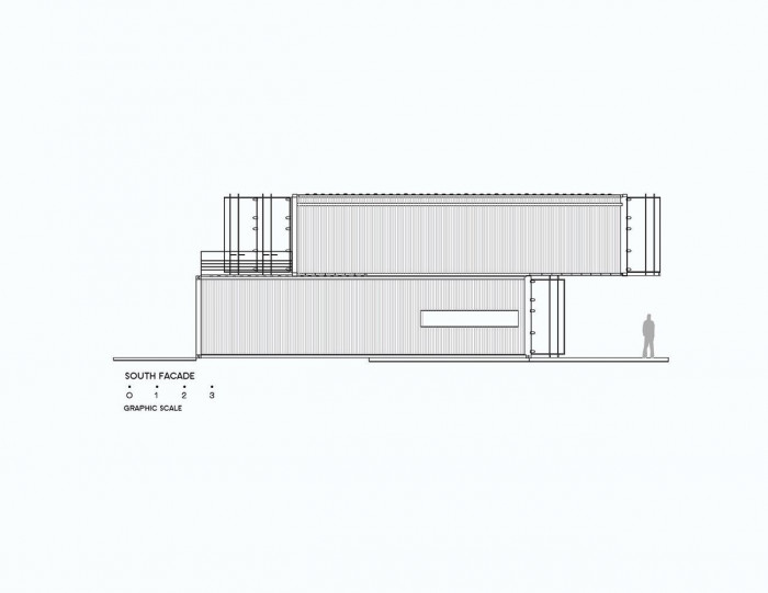 S+ diseño, Huiini House - půdorys pohled