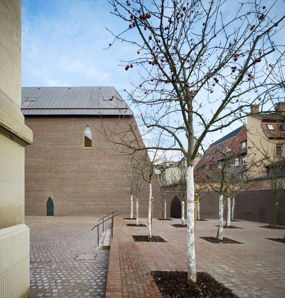 Herzog & de Meuron, Musée Unterlinden Extension, schéma – foto