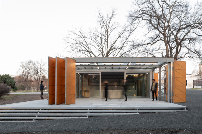 Pavilon na Výstavišti v Praze, PAPUNDEKL architekti/ Jan Bárta, Šimon Bierhanzl, Marek Fischer, Jan Svoboda