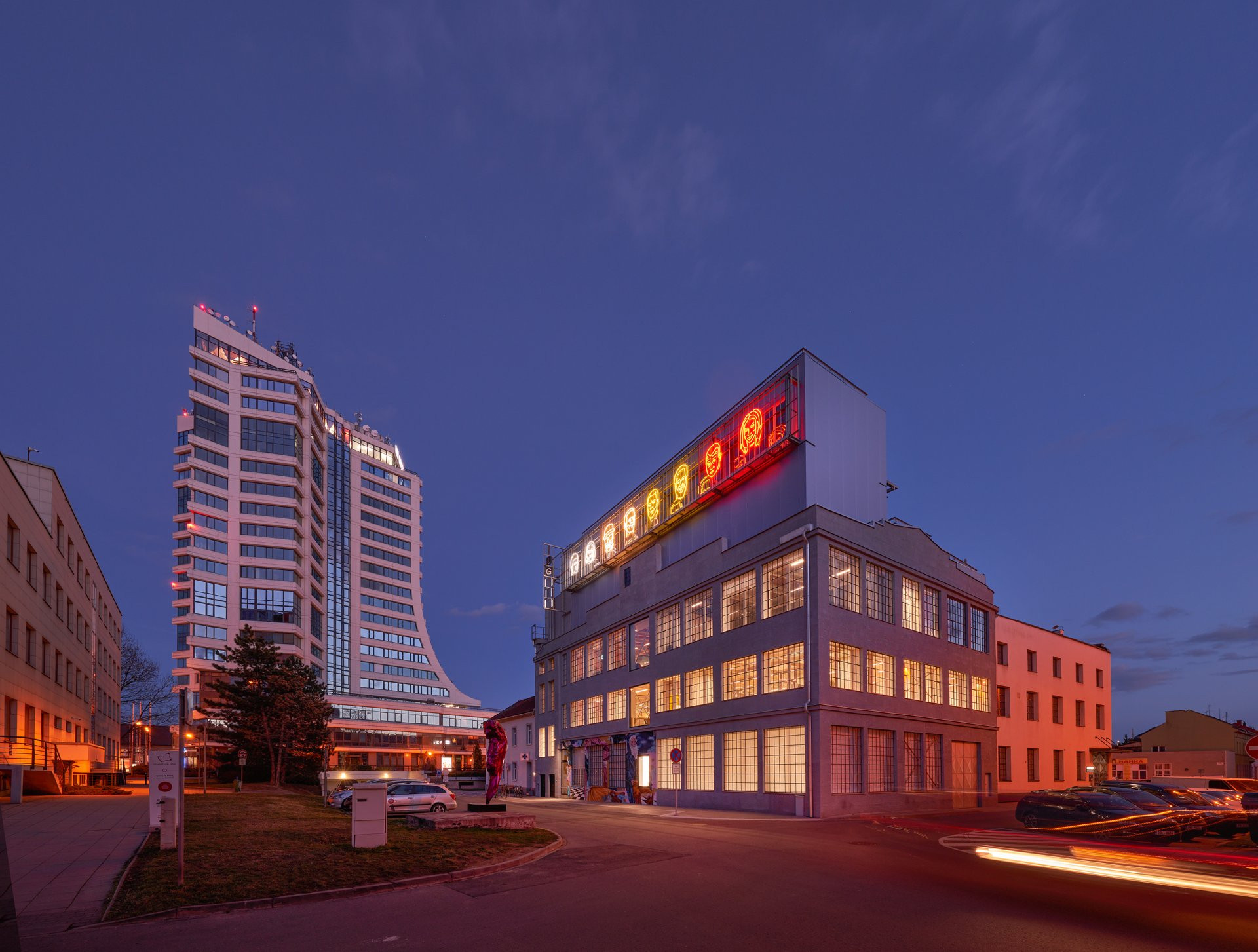 Telegraph v Olomouci od Ječmen studio