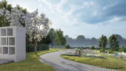 V Černošicích u Prahy vznikne nový městský hřbitov od studia MS architekti