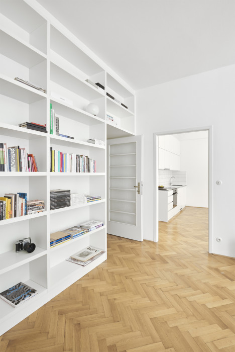 Byt Vinohrady I, 0,5 Studio/ MgA. Pavel Nový, MgA. Vít Svoboda