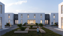 Modulární bydlení pro uprchlíky od kyjevského studia Balbek Bureau