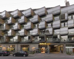 Renovace bytového domu v Kodani od studia Tegnestuen LOKAL