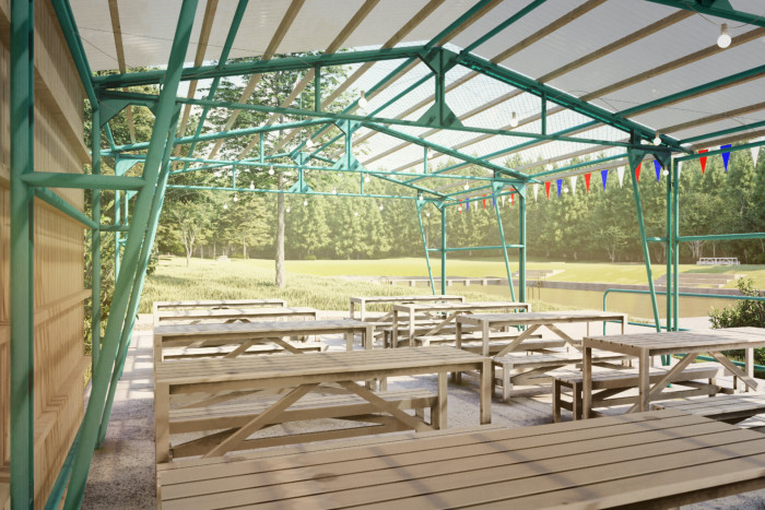 Lesní Koupaliště, Mjölk architekti, vizualizace