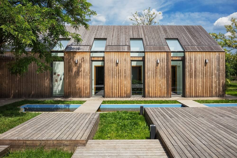 Víkendový dům v Algyő, ANDRÁS VARSÁNYI, PÉTER POZSÁR, NORBERT VAS