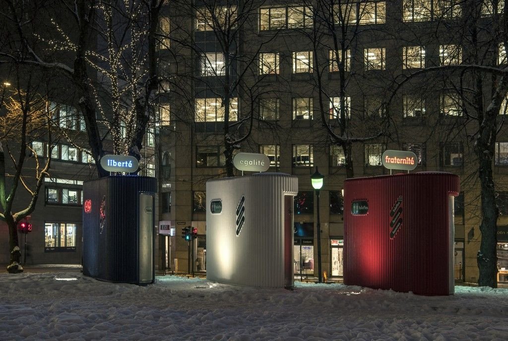 Lars Ø. Ramberg, Liberté, Égalité, Fraternité. Lokace: Oslo 2014 - foto