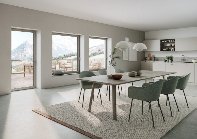 Okna Schüco AWS WoodDesign