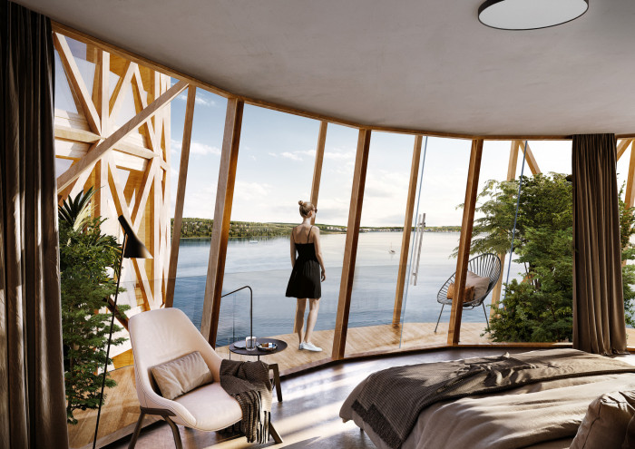 Vizualizace proměny okolí jezera Medard