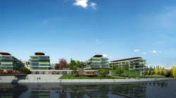 Šemíkův břeh, vizualizace, FIALA+NEMEC.