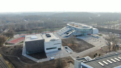 City Campus Ostrava, ATELIER SIMONA GROUP, KANIA a.s.: Pohled na celý kampus z dronu