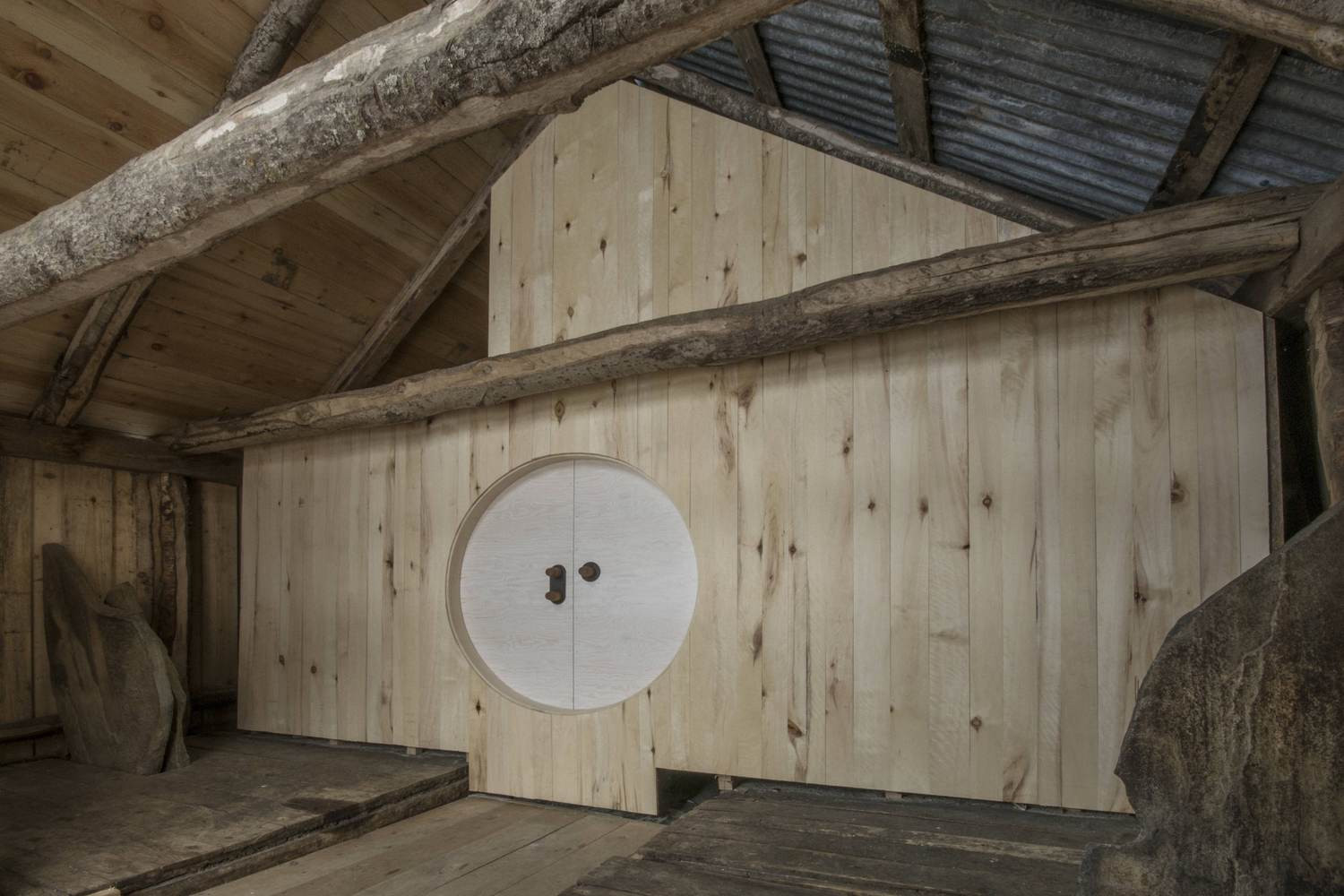 Transformace stodoly v údolí Myrkdalen na turistické ubytování, OPAFORM © Espen Folgeroe