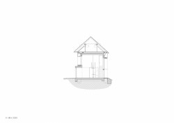 Dům v ruině, ORA, příčný řez