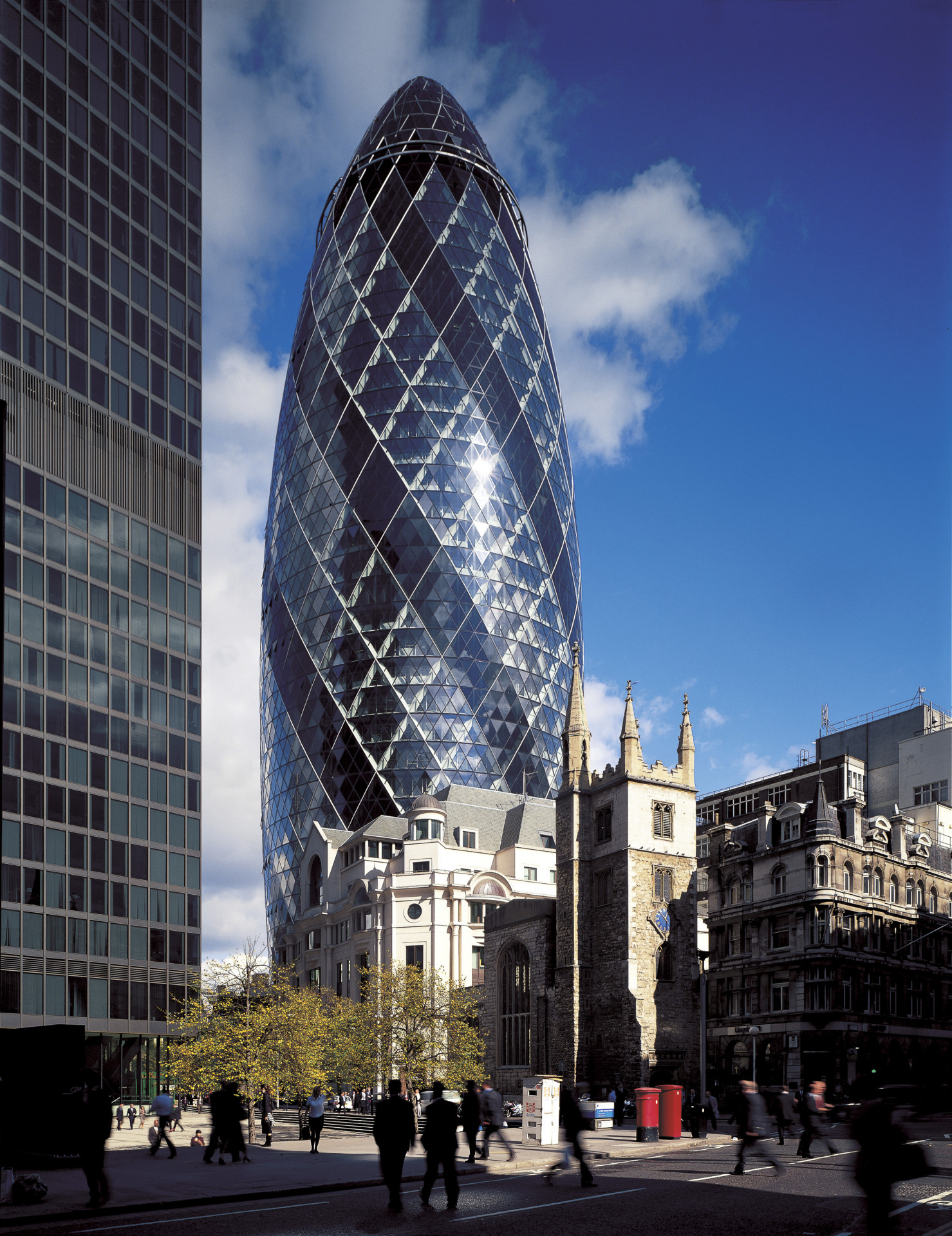 30 St Mary Axe v Londýně