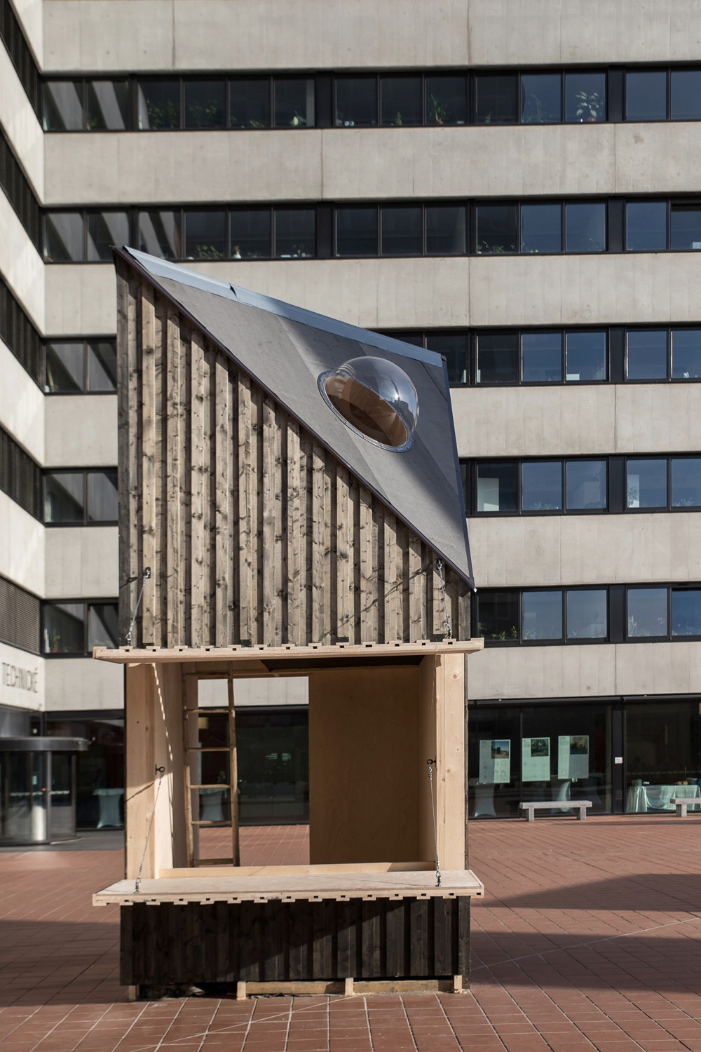 Útulna OKO od Romana Hrabánka z Fakulty architektury ČVUT © Kristýna Padrtová