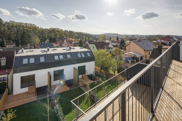 Obytný soubor Řeporyje, boq architekti,