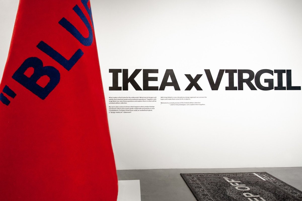 Virgil Abloh x IKEA, MARKERAD