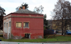 Pohled na jižní fasádu Vaňhovy vily.