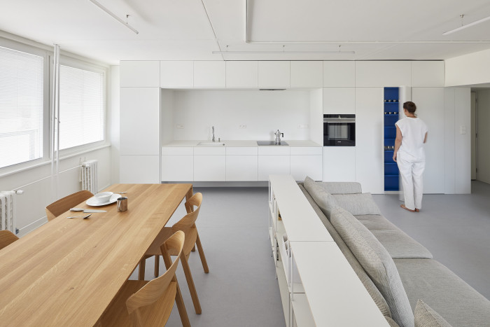 Panelový byt po "přeprogamování."