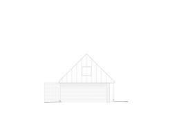 Víkendový dům v Německu, Sigurd Larsen: Severní pohled