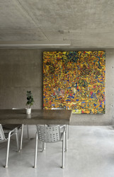 Liaporbetonové atriové domy v brněnském Žebětíně, Makovský & partneři (fotografie z osobní návštěvy domu)