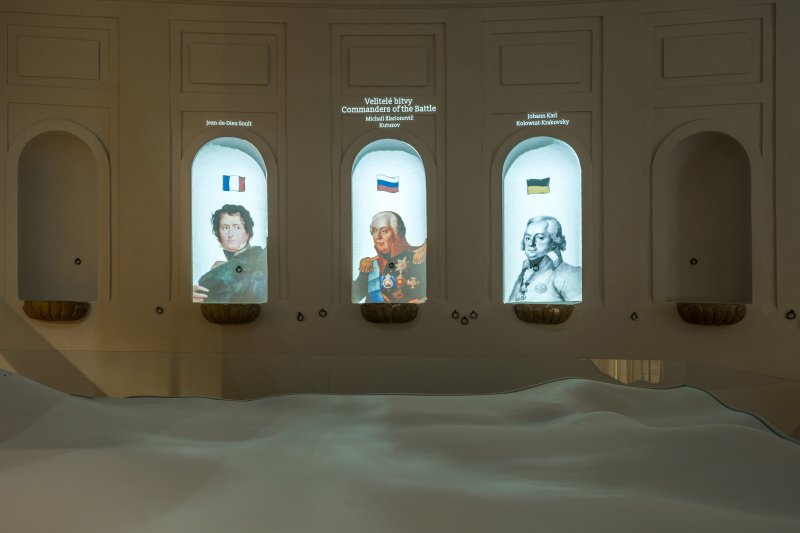 Interaktivní expozice na Zámku ve Slavkově ukazuje skrz reálné příběhy, jak se válčilo v 19. století.