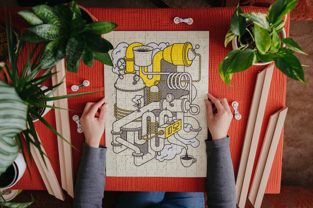 Že se dají puzzle dělat i jinak, ukazuje slovenský projekt Pucle s motivy od současných umělců.