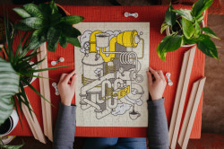 Že se dají puzzle dělat i jinak, ukazuje slovenský projekt Pucle s motivy od současných umělců.