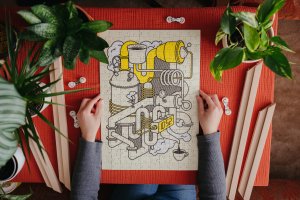 Že se dají puzzle dělat i jinak, ukazuje slovenský projekt Pucle s motivy od současných umělců.