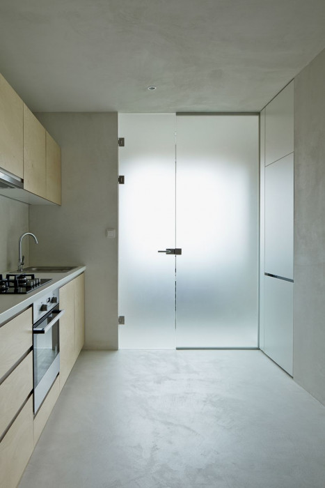 henkai architekti, Byt pro svobodného mládence – foto