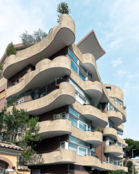 Venturino Ventura - Palazzina, 1968. Ulice: via Bruxelles