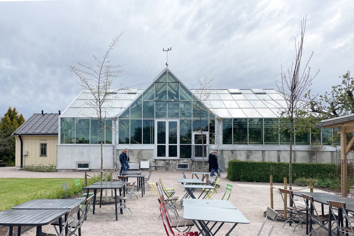 Botaniska trädgården v Uppsala