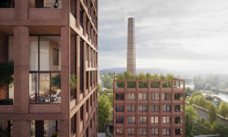 Společnost Skanska staví novou čtvrť Modřanský cukrovar podle návrhu studia Chybik+Kristof