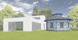 Výstavní galerie STAGE GARDEN, Janca architect / Karel Janča, vizualizace