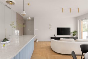 Architektka Natalia Mielczarek-Prym navrhla interiér bytu v Polsku
