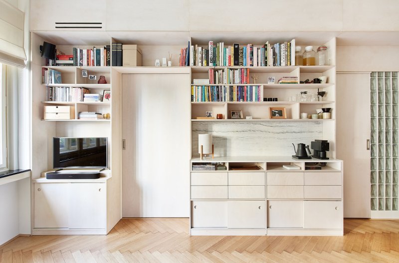 Rekonstrukce bytu na Vinohradech, Markéta Bromová architekti