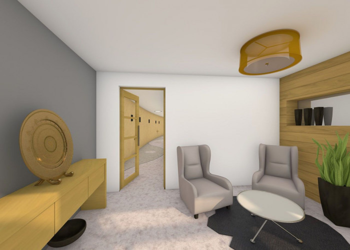 ARCHCON atelier - Hotelové apartmány podle Feng-shui - vizualizace