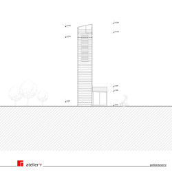 Pohled severní (Rozhledna na Litomyšl, atelier-r)