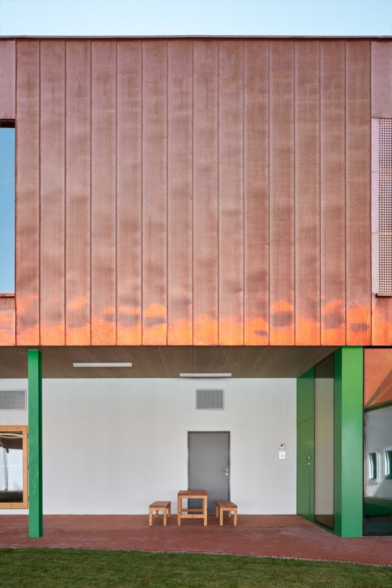 Rekonstrukce a rozšíření Základní školy Vřesovice, Public Atelier, studio FUUZE/ Jiří Markevič, Jaroslav Sedlák
