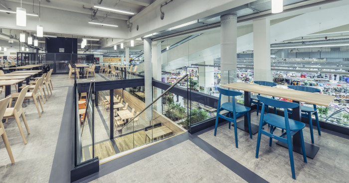 Restaurace Globus v Praze od edit! architects