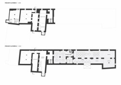 Rekonstrukce pivovaru v Kamenici nad Lipou, půdorys sklepů, OTA ateliér