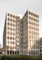 Rekonstrukce poválečné budovy na administrativní prostory od studia GOING EAST