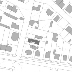 Situace (Rodinný dům v Řepích, Stempel & Tesař architekti)