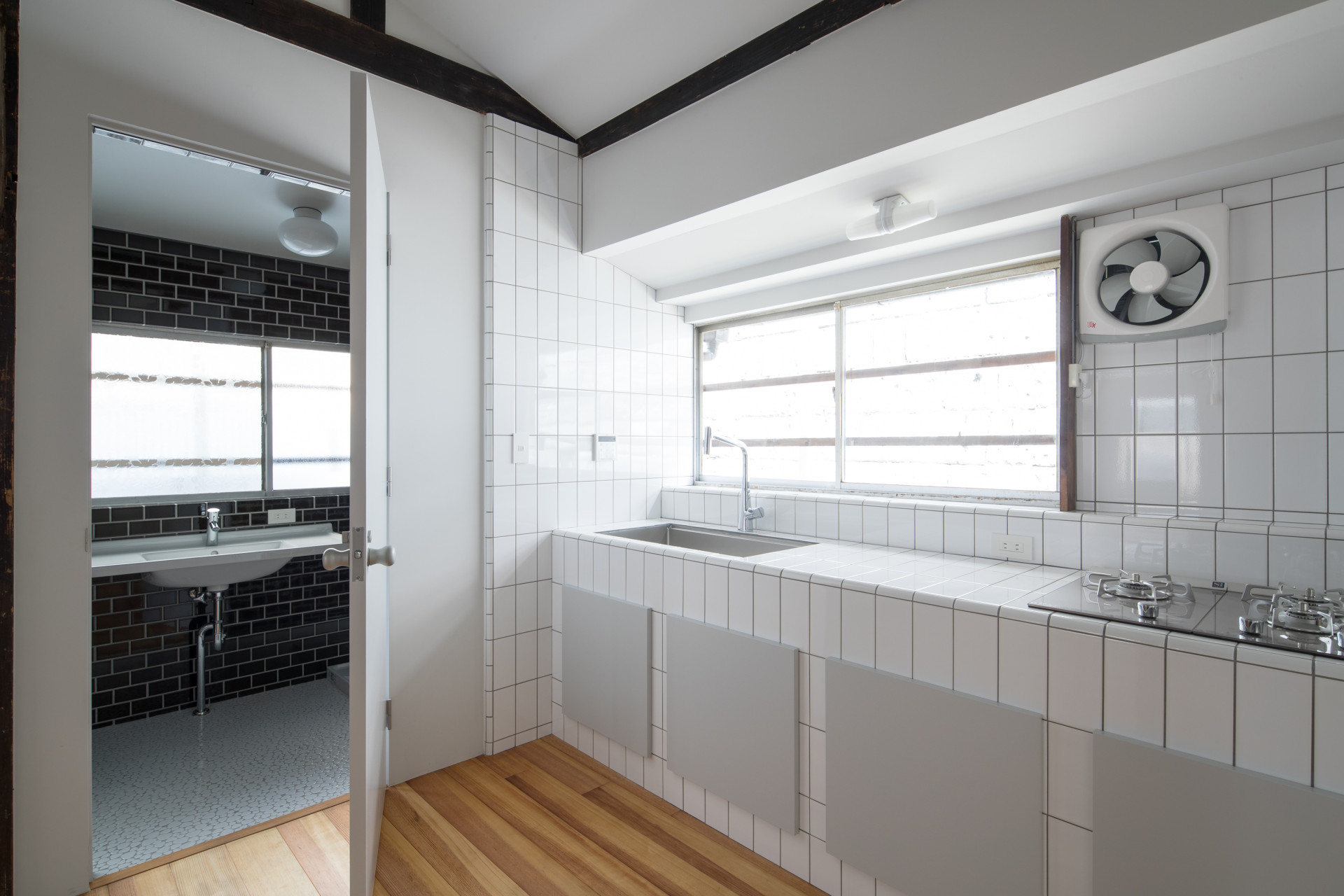 Dům v tokijské čtvrti Širokendai po rekonstrukci.